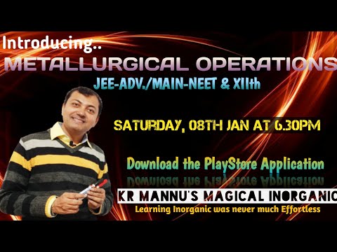 Ores,Minerals & Classification (METALLURGY,Lec-01)