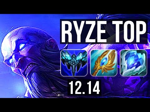 RYZE vs SYLAS (TOP) | 4/1/9, 1.5M mastery, 800+ games | EUW Diamond | 12.14