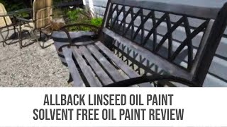 preview picture of video 'Allback Linseed Oil Paint (Solvent Free Oil Paint) Review'