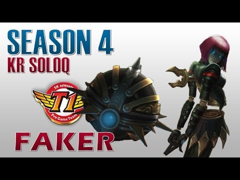 SKT T1 Faker - Orianna vs Nidalee - KR SoloQ