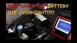 Diagnosing Battery Draw (Battery Goes Dead Overnight)