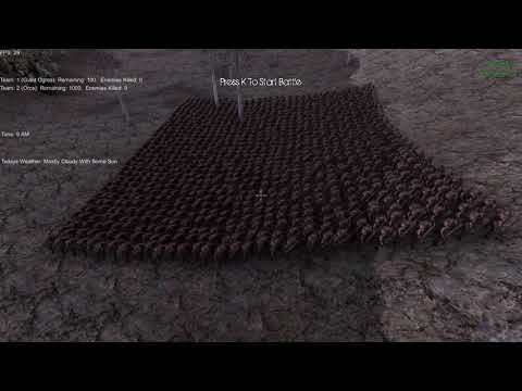 100 Giant Ogre VS 1000 Orc - Ultimate Epic Battle Simulator