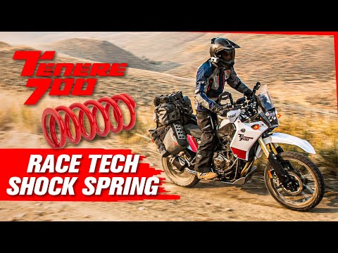 How To Install a Race Tech ADV Shock Spring on a Yamaha Ténéré 700