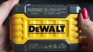 DeWALT DCB547 - відео 4