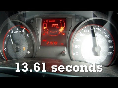2017 Isuzu KB250 D-Teq X Rider double-cab pick-up acceleration (Racelogic)
