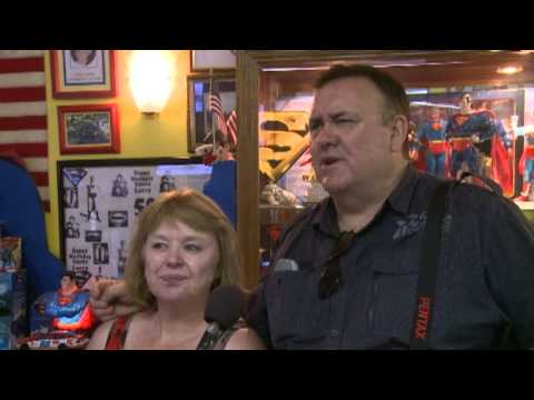 Superman collector on Route 66