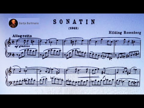 Hilding Rosenberg - Sonatina for Piano (1949)