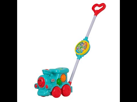 10210384   Каталка Паровозик D0373 ЛАПУШКА