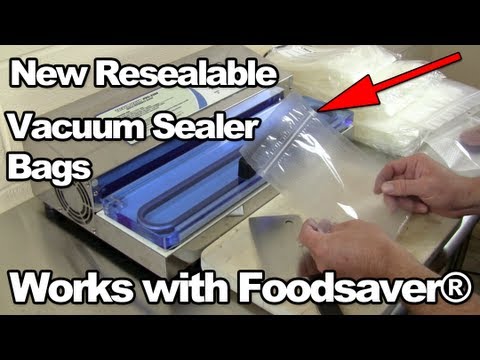 New resealable vacuum sealer bags | Free Shipping on Value Packs | Weston Zipper Seal Vacuum Bags