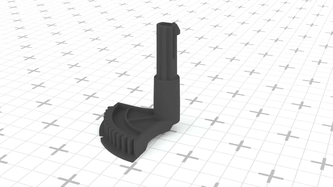 Przekładnia dystrybucji powietrza Volkswagen OEM - 5Q0898001 Model do druku 3D