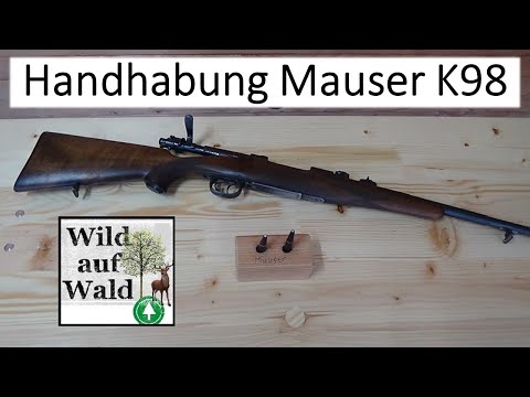 🦌 Mauser K98: Hantieren mit Jagdwaffen zur Jagdprüfung