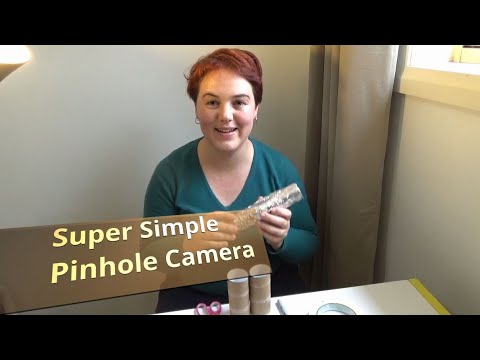 Simple Pinhole Camera DIY - Science at Home!