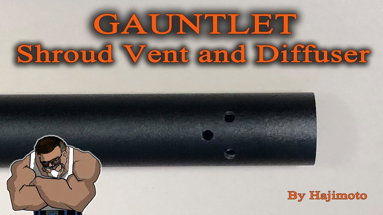 Ventilating the Gauntlet Barrel Shroud