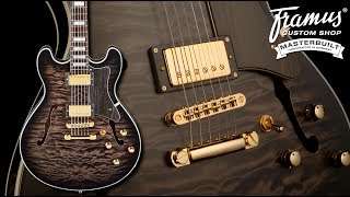 Video thumbnail for Framus Custom Shop Masterbuilt - Mayfield Custom - Nirvana Blackburst Satin #18-3775 by Framus & Warwick