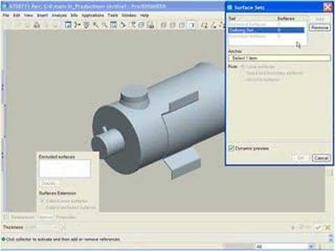 ProEngineer Partial Shell in Wildfire 3.0