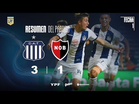 Copa Liga Profesional | Fecha 1 | resumen de Talleres - Newell's