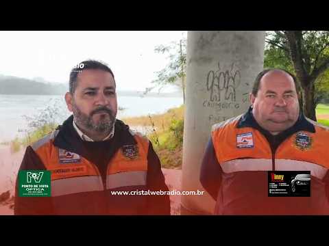 Costa Doce em alerta: Rio Camaquã segue subindo e Defesa Civil monitora áreas de risco em Cristal