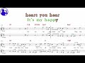 Andy Williams Happy Heart Karaoke Sheet Music MR For Players Chord Chorus Lyrics Add Ye Karaoke