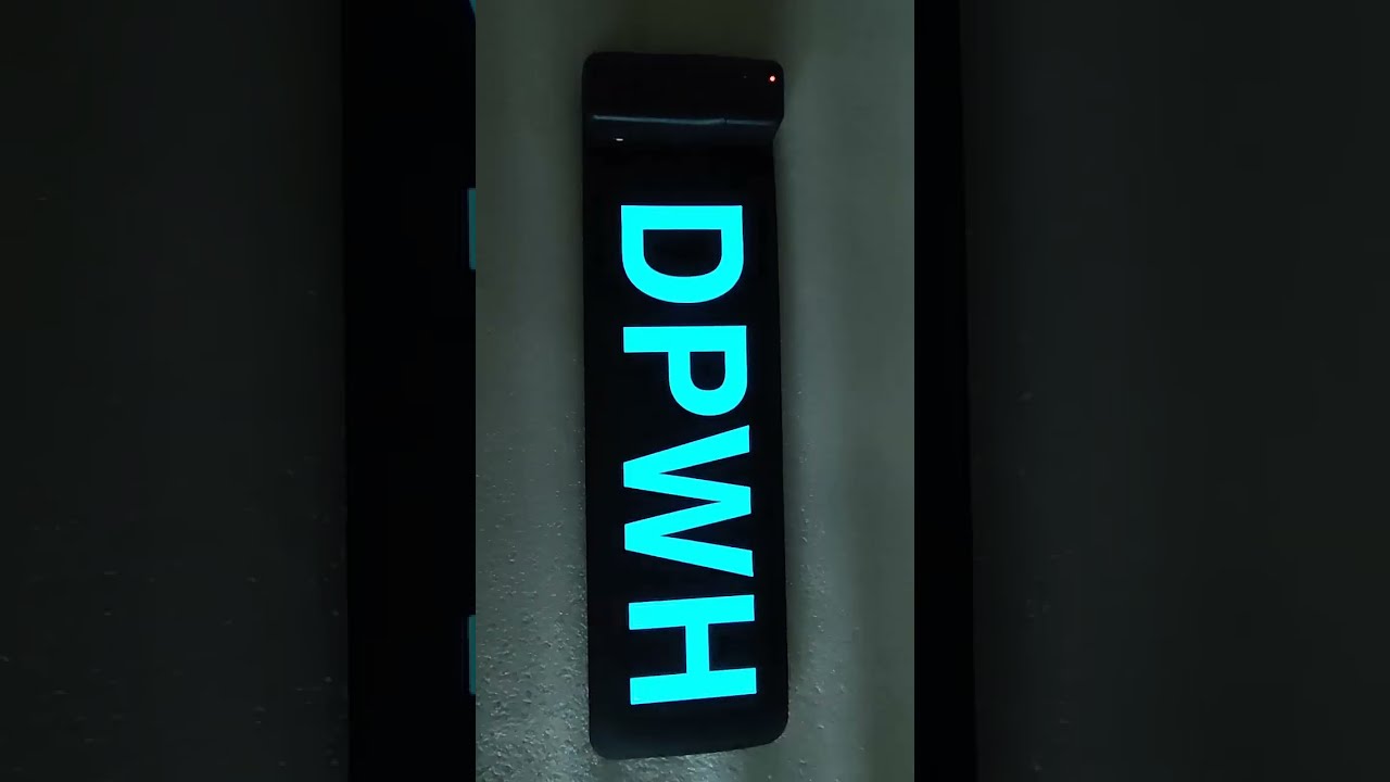 일체형 네임테그[DPWH]