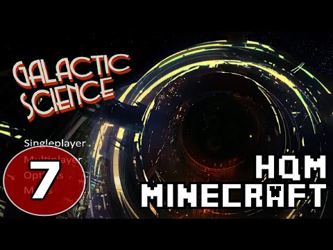 Galactic Science #7 - Sorting, storage, auto packaging, and fuel production - HQM Let’s Play