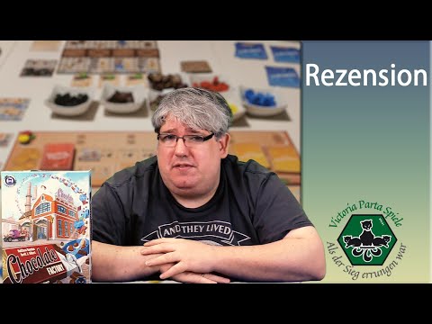 Chocolate Factory Brettspiel Rezension / Skellig Games / Alley Cat Games