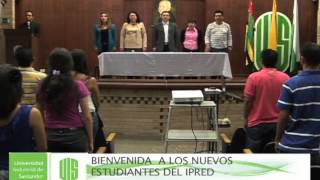 preview picture of video 'Bienvenida a los estudiantes del IPRED'