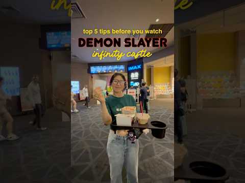 5 TIPS BEFORE WATCHING DEMON SLAYER INFINITY CASTLE