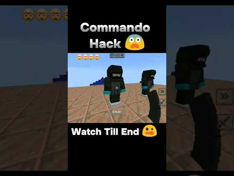 "INSANE Commando Build Hack You NEED in Minecraft! 🔥🤯" #shorts #viral