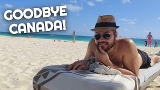 GOOBYE, CANADA | Travelling to an ALL INLUSIVE IN MEXICO | Majestic Elegance Costa Mujeres, Mexico