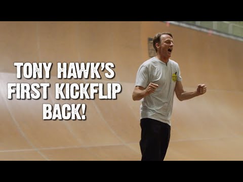 Tony Hawk Made His First Kickflip Since Breaking A Femur Bone In March 2022