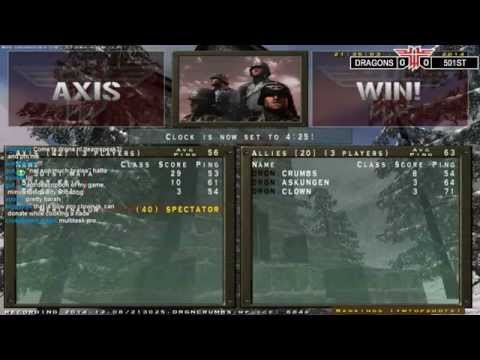 RTCW - DRAGONS vs. 501ST, CF Championship, Season 2 [Return to Castle Wolfenstein]