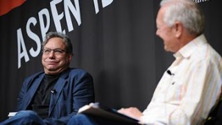 Comedian Lewis Black & Bob Schieffer at The Aspen Ideas Festival 2009