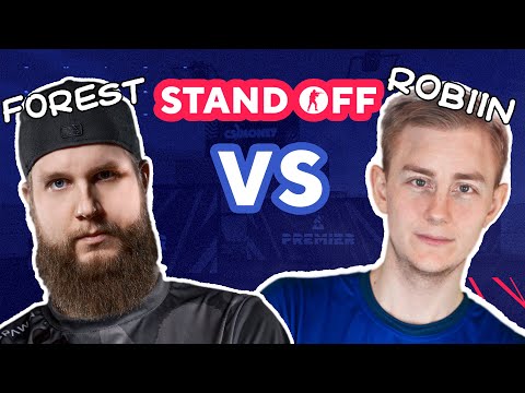 F0rest from Dignitas goes against Robiin from Endpoint in the BLAST Stand Off