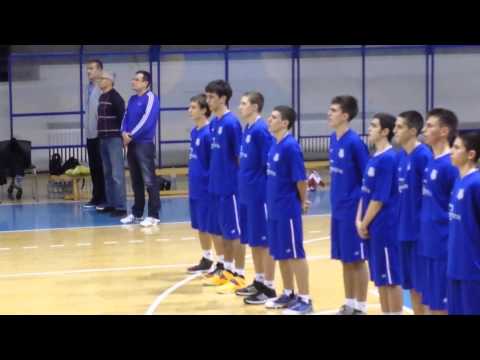 Derbi u Hramu košarke Jedinstvena Kadetska Liga KK Partizan-OKK Beograd