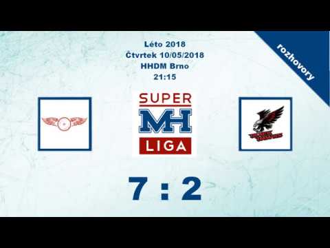 MH Superliga (Léto 2018) Red Wheels vs. Black Hawks 7:2 - rozhovory