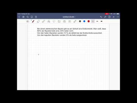 Aufgabe - Bedingte Wahrscheinlichkeit