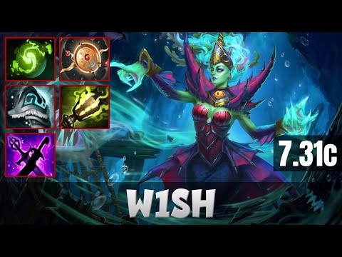 W1SH DEATH PROPHET MID LANE | DOTA 2 PATCH 7.31C PRO GAMEPLAY