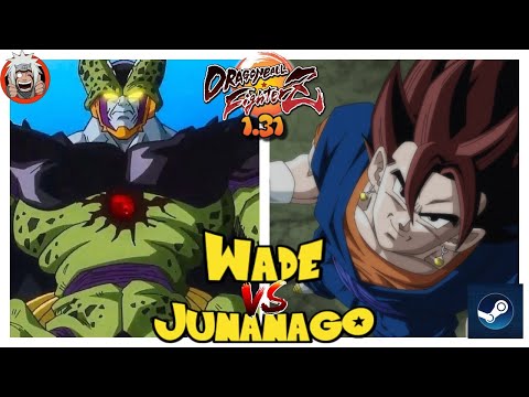 DBFZ Wade vs Ju_NanaGo (GogetaSSB, Cell, Vegeta) vs (A17, A21LC, Vegetto) Ver 1.31