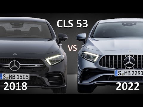 2022 Mercedes-AMG CLS 53 Facelift  vs 2018 model  | See the difference