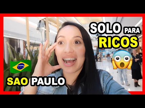 BRAZIL'S MOST LUXURIOUS SHOPPING | SAO PAULO'S RICH MALL *I didn't expect those prices*
