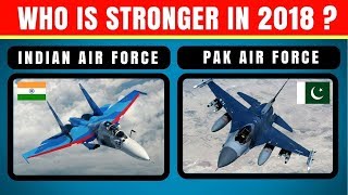 Indian Air Force Vs Pakistan Air Force