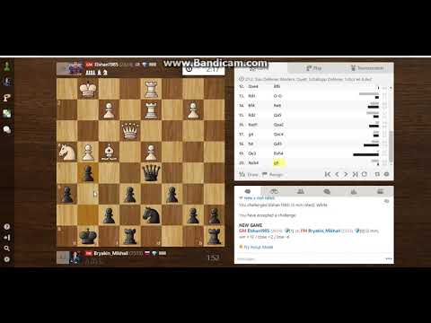 Blitz on Chess.com FM Bryakin Mikhail - GM Elshan Moradiabadi