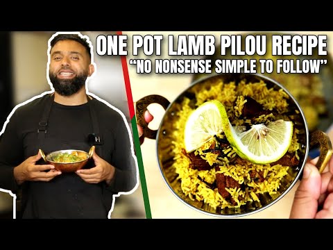 One Pot Lamb Pilou | No Nonsense Simple Recipe Anyone Can Cook & Follow Step by Step...