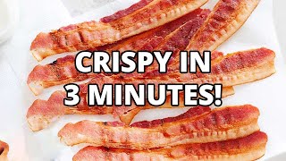How to Microwave Bacon - Perfectly Crispy Bacon in Minutes!