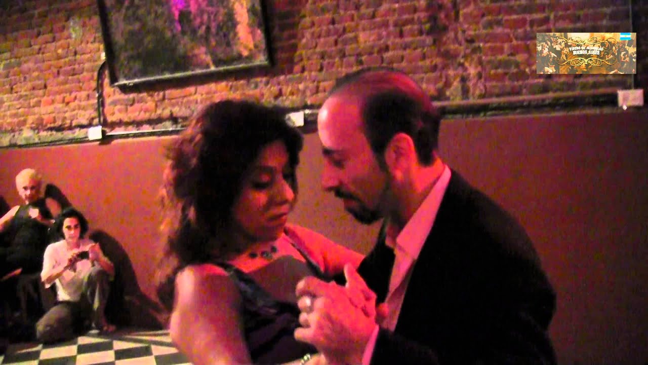 Graciela Gonzalez y Marcelo Varela milonga