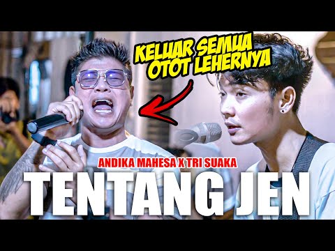 Tarik Suara Sampai Limit!! Tentang Jen - Kangen Band (Live Ngamen) Andika Mahesa Ft. Tri Suaka