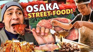 Authentic Japanese Street Food Tour in Osaka 🇯🇵 Seafood Heaven in Osaka