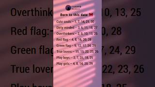 Download lagu Apa yang Tanggal Lahirmu Ungkapkan Tentang Dirimu 💫❤️ ​​| #ulangtahun #bulan #tentang #kutipan #statuscinta #youtubeshorts mp3