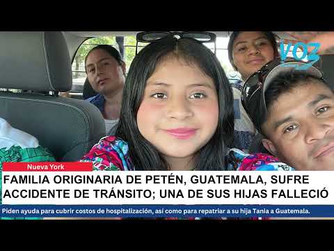 Joven guatemalteca murió en accidente vehicular en Nueva York