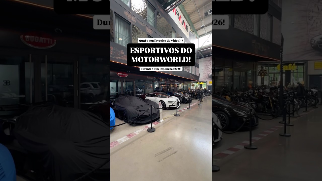 Os ESPORTIVOS do MOTORWORLD MUNIQUE!